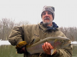 Guided Trout Fishing Manistee MI