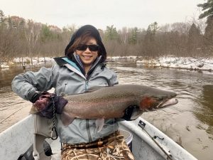 Steelhead Caught in Michigan