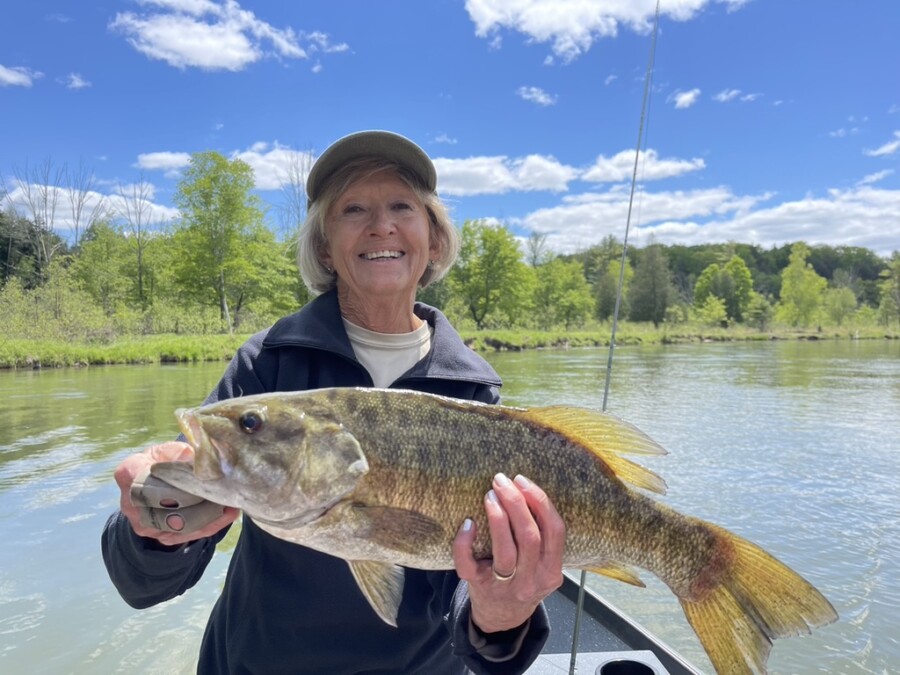 Smallmouth Bass Fly Fishing School