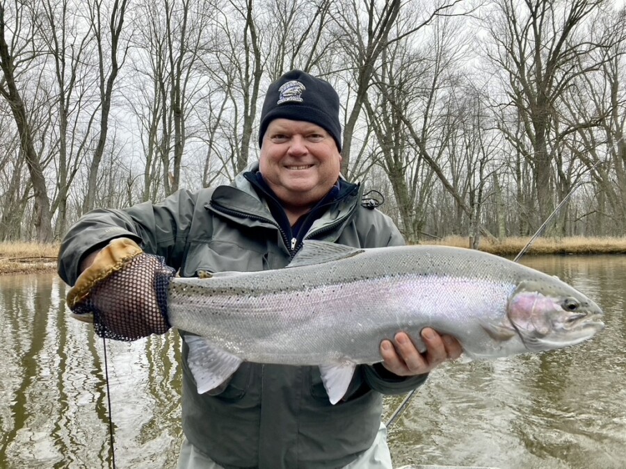 Steelhead Trout Fishing & Fly Fishing Guide in Manistee MI at Premier  Angling Guide Service